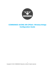 Commando AirONE AIR-CPE1K+ Configuration Manual