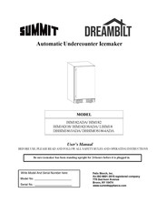 Summit DREAMBILT BIM182OS User Manual