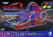 Techno Trax REDLINE RACEWAY DUELING ROLLER COASTER Instruction Manual