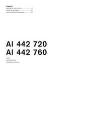 BSH AI 442 760 Installation Instructions Manual