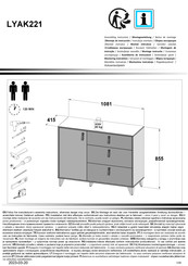 Forte LYAK221 Assembling Instruction