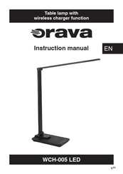 Orava WCH-005 LED Instruction Manual