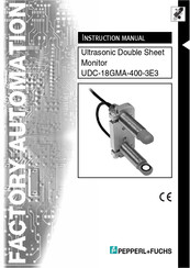 Pepperl+Fuchs UDC-18GMA-400-3E3 Instruction Manual