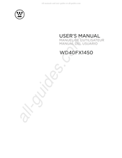 Westinghouse WD40FX1450 User Manual