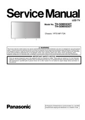 Panasonic TH-43MX650T Service Manual