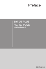 MSI H97 U3 PLUS Manual