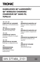 Tronic QI TCPQ A1 Operation And Safety Notes