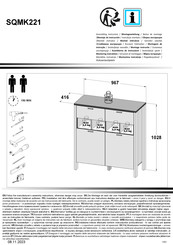 Forte SQMK221 Assembling Instruction