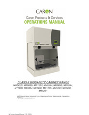 Caron MR085G Operation Manual