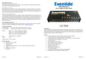 CIOKS Eventide PowerFactor 2 User Manual