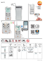 TESTO 0563 0111 Quick Start Manual