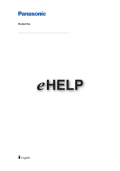 Panasonic TV-65Z95 Ehelp