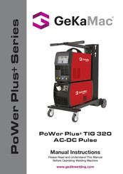 GeKaMac PoWerPlus TIG 320 Operator's Manual