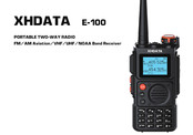 XHDATA E-100 Manual
