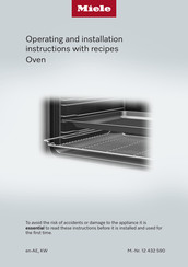 Miele H 2465 B Operating And Installation Instructions