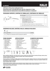 Cooper HALO SBAL180CD2D-MM Instructions Manual