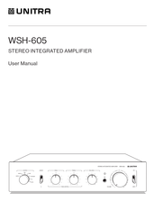 UNITRA WSH-605 User Manual