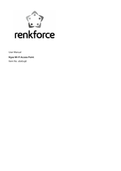 Renkforce RF-4818888 User Manual