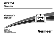Vermeer RTX100 Operator's Manual