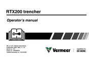 Vermeer RTX200 Operator's Manual