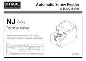 OHTAKE NJ-2320 Operation Manual