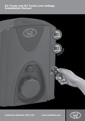 CENTURION SYSTEMS D2 Turbo Installation Manual
