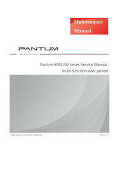Pantum BM5100 Series Maintenance Manual