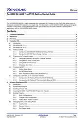 Renesas DA16200 PMOD Getting Started Manual