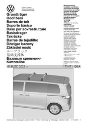 Volkswagen Zubehör 1T3 071 126 A Installation Instructions Manual