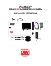 OWI IR20REC-KIT Installation Instructions Manual