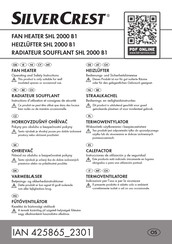Silvercrest SHL 2000 B1 Operating And Safety Instructions Manual