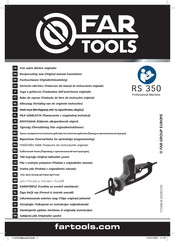 Far Tools RS 350 Original Manual Translation