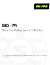 Shure RMCE-TW2 User Manual
