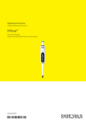 Sartorius mLINE 728070 Operating Instructions Manual