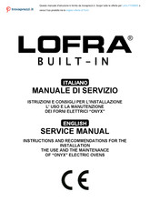 Lofra ONYX FYS99EE Service Manual