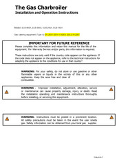 Empura Equipment ECB-24SX Installation And Operation Instruction Manual