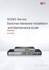 FS S3260 Series Hardware Installation And Maintenance Manual