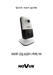 Novus NVIP-2Q-6201/PIR/W Quick Start Manual