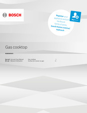 Bosch NGM3650UC Use And Care Manual