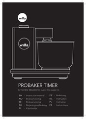 Wilfa KM2BS-T70 Instruction Manual
