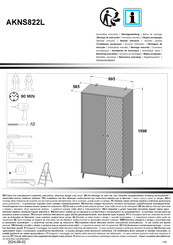 Forte AKNS822L Assembling Instruction