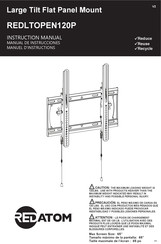 REDATOM REDLTOPEN120P Instruction Manual
