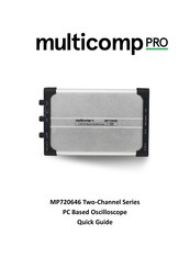multicomp pro MP720646 Series Quick Manual