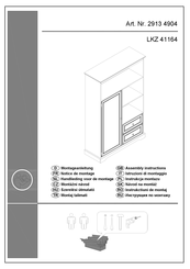 Home affaire LKZ 41164 Assembly Instructions Manual