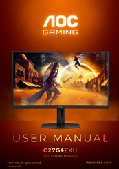 AOC C27G4ZXU User Manual