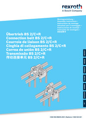 Bosch Rexroth BS 2/C+R Assembly Instructions Manual