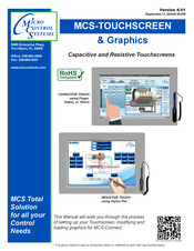 Micro control systems MCS-TOUCH-15.4 Manual