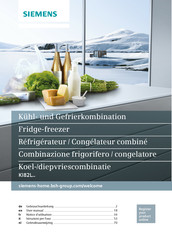 Siemens KI82LVU30 User Manual