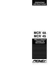 Peavey MCR 4A Operating Instructions Manual