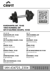 Crivit 434725 2304 Instructions For Use Manual